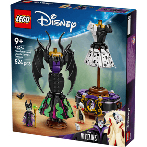 LEGO® ǀ Disney Villains Maleficent’s and Cruella De Vil’s Dresses 43262